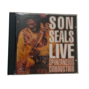 Son Seals Live Spontaneous Combustion CD 1996 Alligator Records Blues